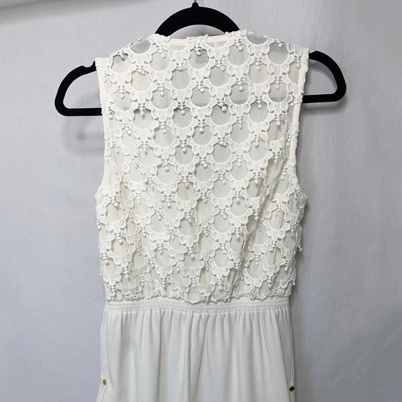 Bebe white jumpsuit - Picture 4 of 6